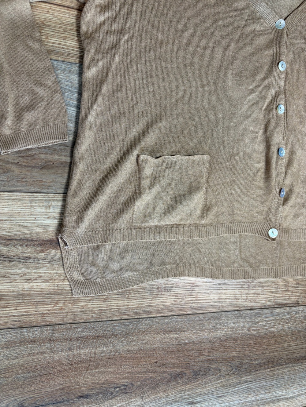 Baobab classic quite luxury fine-knit cardigan made in Italy - Picture 4 of 12